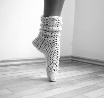 Lacy socks - slippers