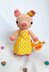 Pig amigurumi crochet doll pattern