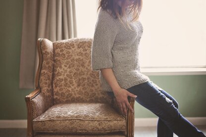 Knotted Pullover Sweater