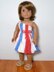 One Shoulder Sundress for 18" American Girl Doll