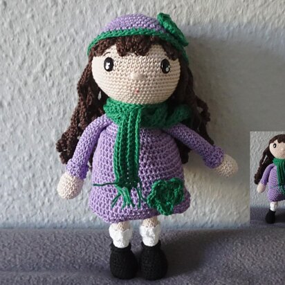 Crochet pattern doll Annabelle