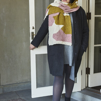 Assemblé Scarf in Berroco Pirouette - Downloadable PDF