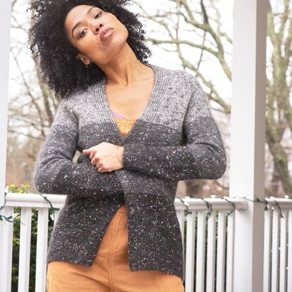 Pinora Cardigan in Berroco Providence & Aerial - Downloadable PDF