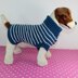 Dog Stripe Sweater