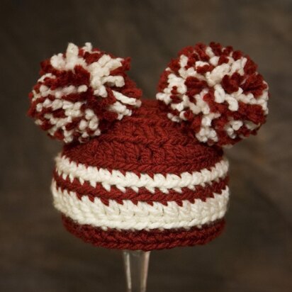 Pompom Baby Hat