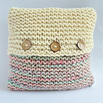 ‘Beginner’ Cushion Cover and Throw.