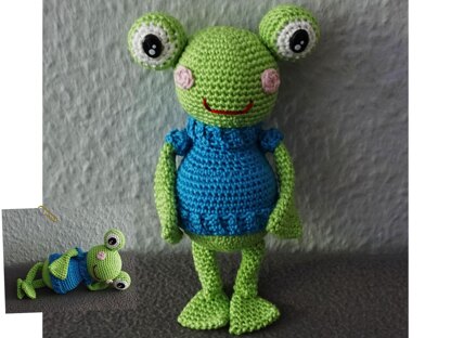 Crochet Pattern Frog Toni The Second!