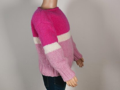 Girl sweater Pink