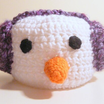 Snowman Hat - Earmuffs