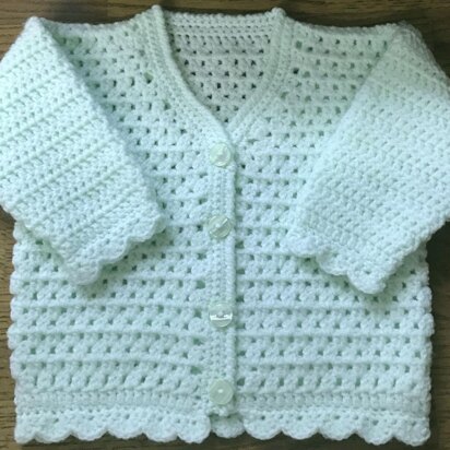 Baby's/Child's V-Neck Cardigan - 1008