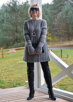 Grey Marble Tunic