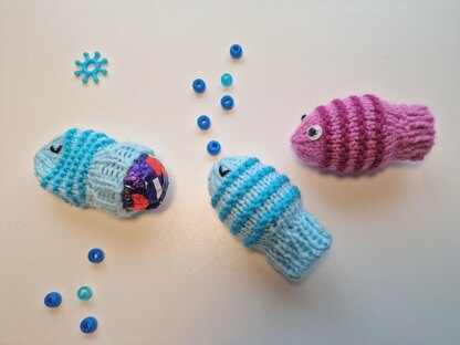 Sea Life Creme Egg Cosies (Octopus, Jelly Fish, Clown Fish - Nemo)