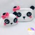 Kawaii Panda Purse and key ring