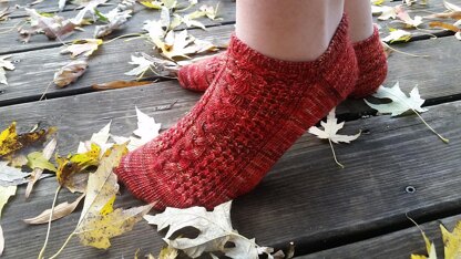 Almost Aran Socks