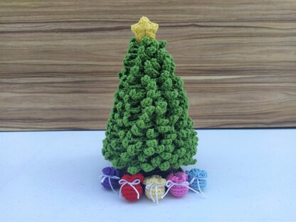 Christmas Tree Amigurumi Doll