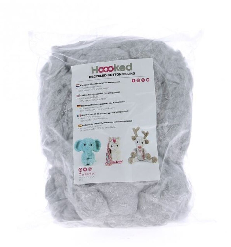 Hoooked 100% Recycled Fluffy Cotton Filling - Cloud