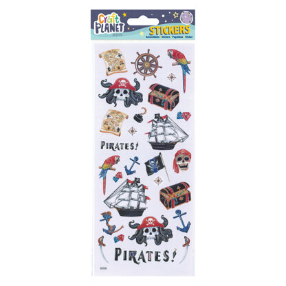 Craft Planet Fun Stickers - Pirates