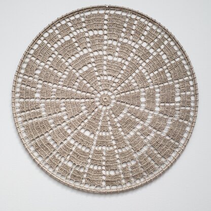 Mandala Mosaic - Crochet Wall Decor