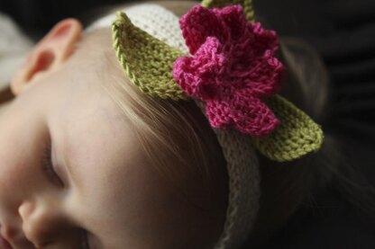 Flowered Baby Headbands