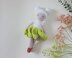 Carola, the crochet cauliflower plush fairy