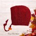 Easy Knit Baby Bonnet
