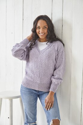 King Cole Pattern in Simply Denim DK - Ladies P6156 - Leaflet