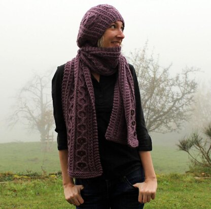 Cloudberry Scarf