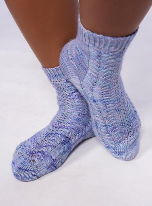 Cable & Lace Socks