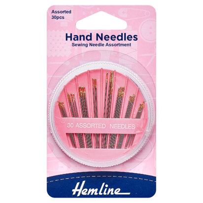 Hemline Hand Sewing Needles: Sewing Assortment: Compact