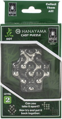 University Games Hanayama Cast Puzzles - Dot Level 2