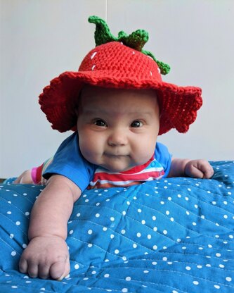 Strawberry Sun Hat