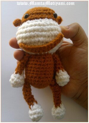 Crochet Chimpanzee Monkey Ape Pattern Unique Amigurumi Toy