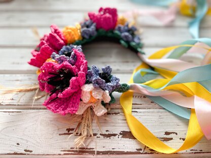 Floral headband