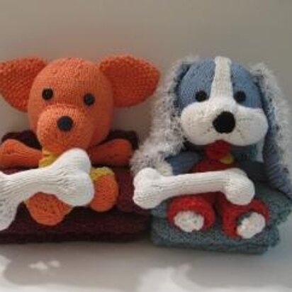 Knitkinz Two Dogs