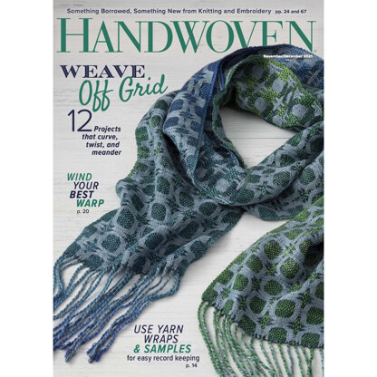 Handwoven Magazine September/October 2023