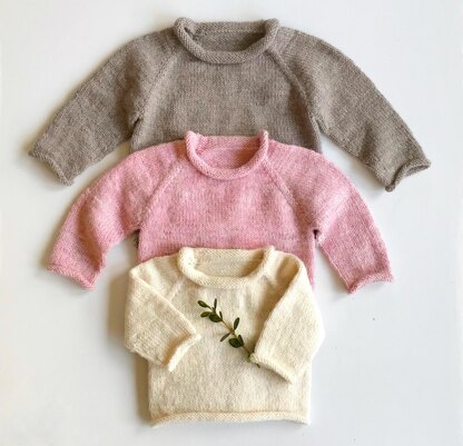 Top Down Roll Raglan for Kids