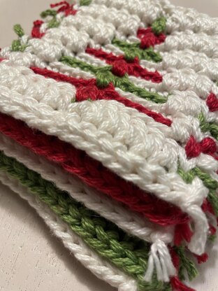 Holiday Tree Gauge Swatch Coasters