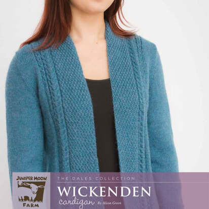 Wickenden Cardigan in Juniper Moon Farm Herriot