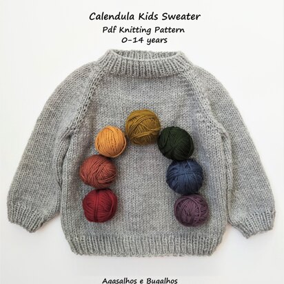 Calendula Kids Sweater | 0-14 years