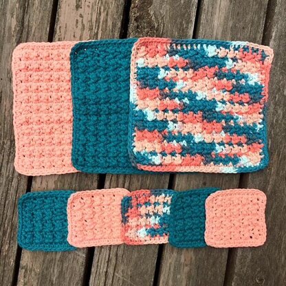 Cobblestone Washcloth Set