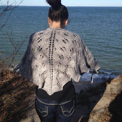 Storm Fir Shawl - knitting pattern