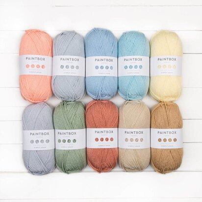 Paintbox Yarns Simply Aran 10 Ball Colour Pack