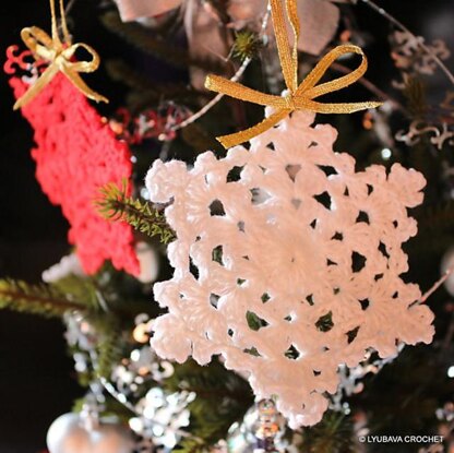 Snowflake Easy Crochet Tutorial