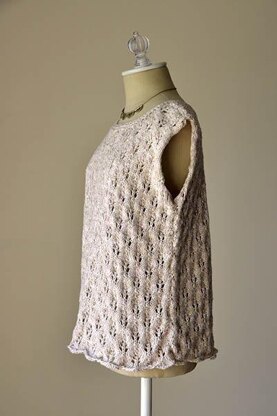 Sand Dollar Tank Top in Universal Yarn PDF