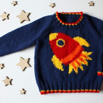 Reach for the Stars children's jumper