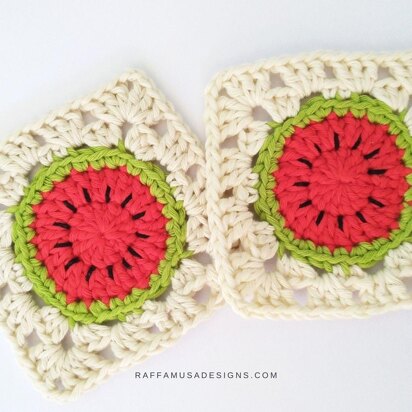 Watermelon Granny Square