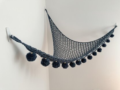 Bohemian Crochet Toy Hammock