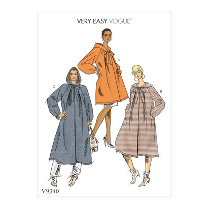 Vogue Misses' Coat V9340 - Sewing Pattern