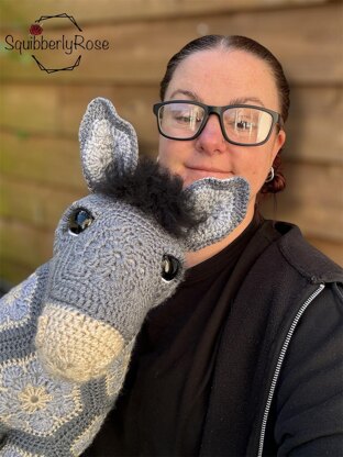 Derek The African Flower Donkey