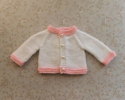 Tiny Topaz Premature Baby Cardigan and Hat Knitting pattern by Marianna s Lazy Daisy Designs LoveCrafts